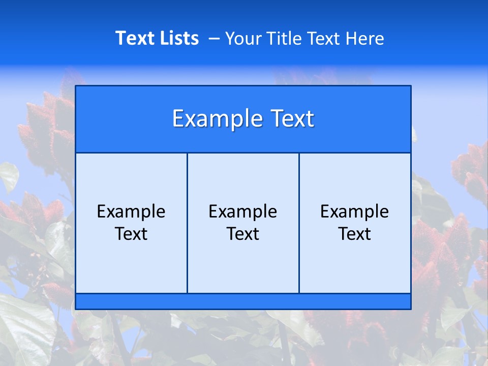 Standing Calm Portrait PowerPoint Template