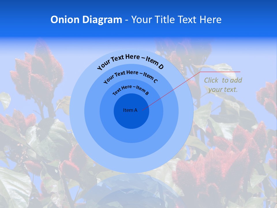 Standing Calm Portrait PowerPoint Template