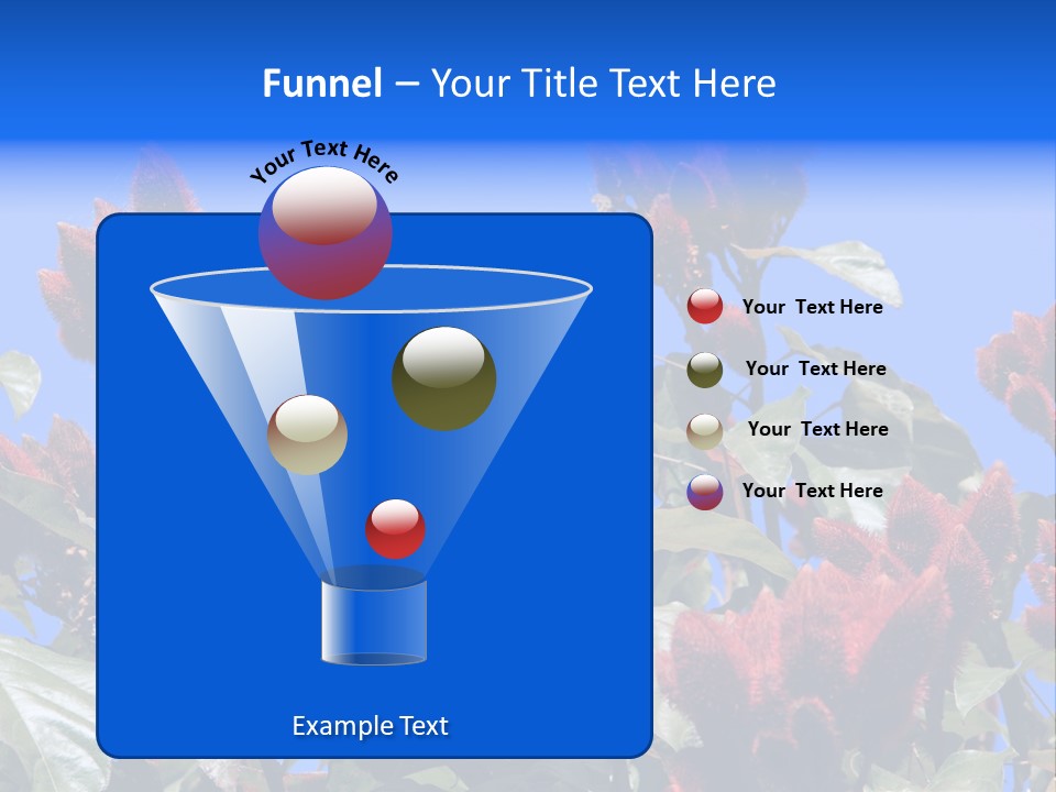 Standing Calm Portrait PowerPoint Template