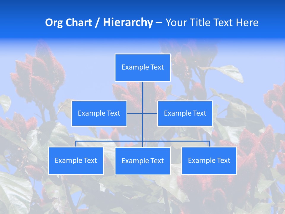 Standing Calm Portrait PowerPoint Template