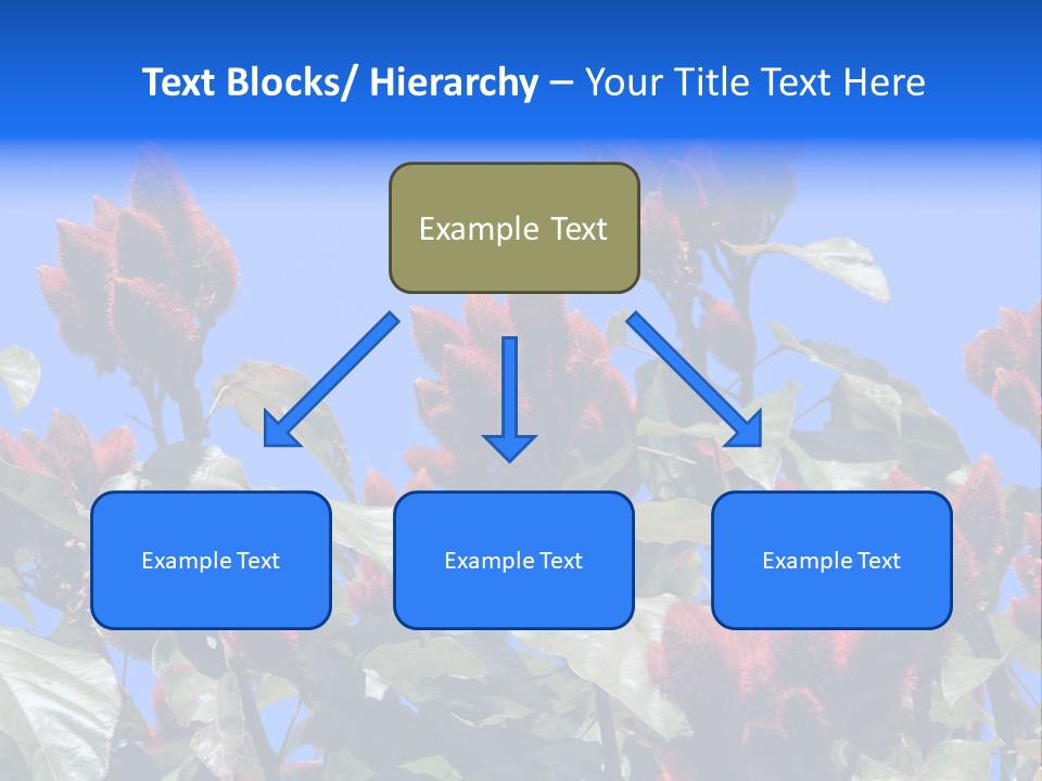 Standing Calm Portrait PowerPoint Template