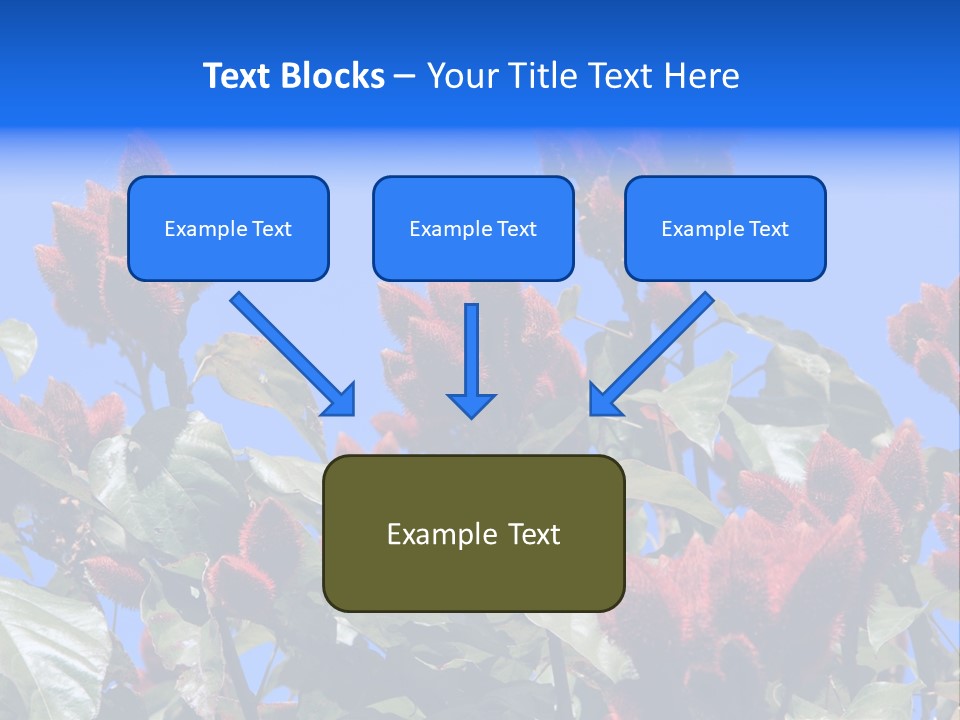 Standing Calm Portrait PowerPoint Template