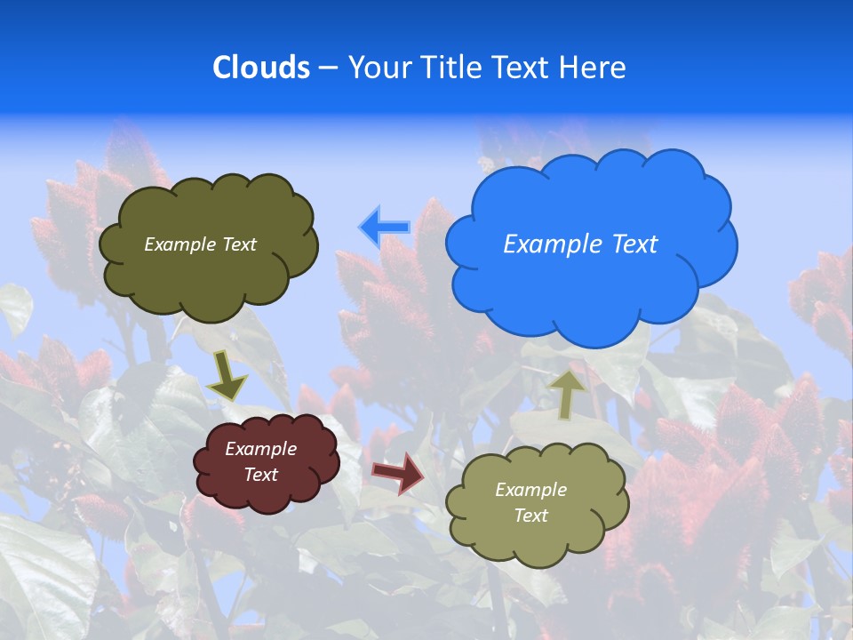 Standing Calm Portrait PowerPoint Template
