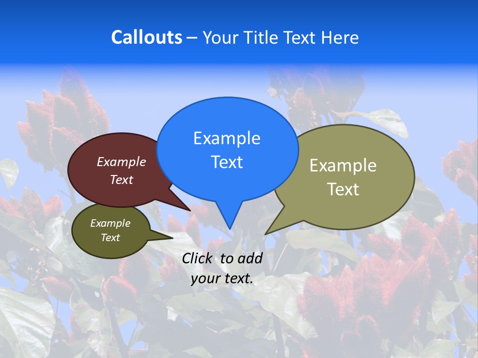 Standing Calm Portrait PowerPoint Template
