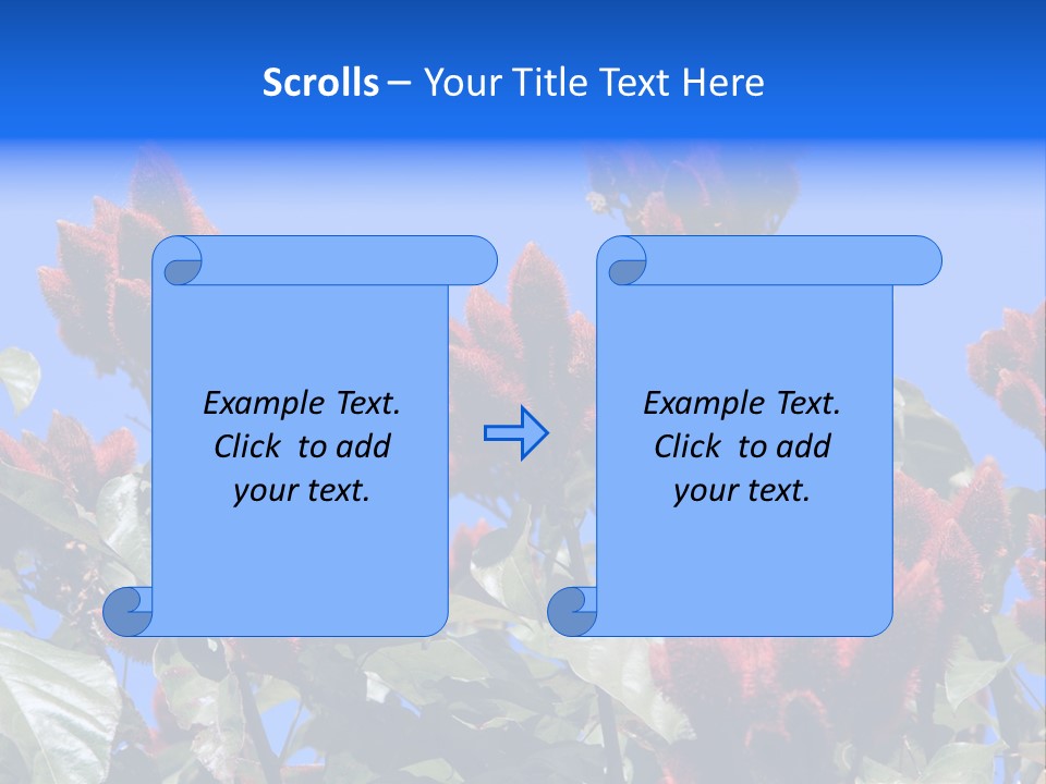 Standing Calm Portrait PowerPoint Template