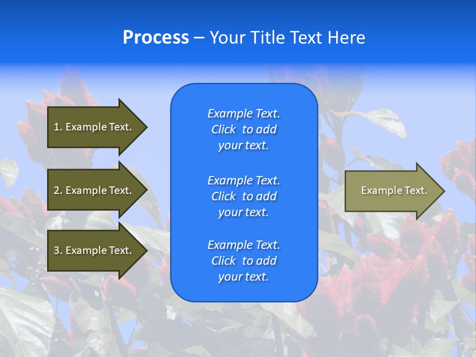 Standing Calm Portrait PowerPoint Template