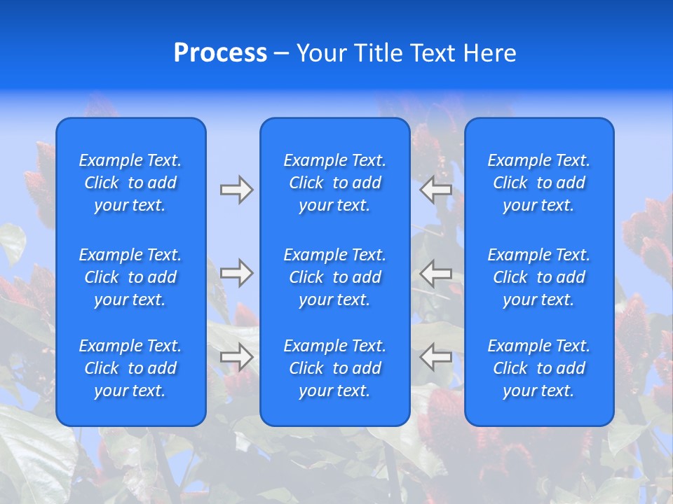 Standing Calm Portrait PowerPoint Template