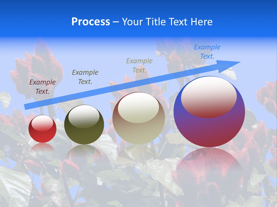 Standing Calm Portrait PowerPoint Template