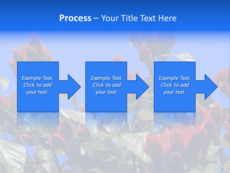 Standing Calm Portrait PowerPoint Template