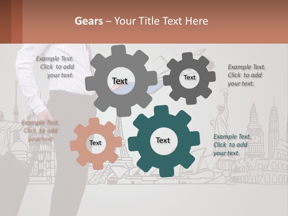 Portrait Coastal Sad PowerPoint Template