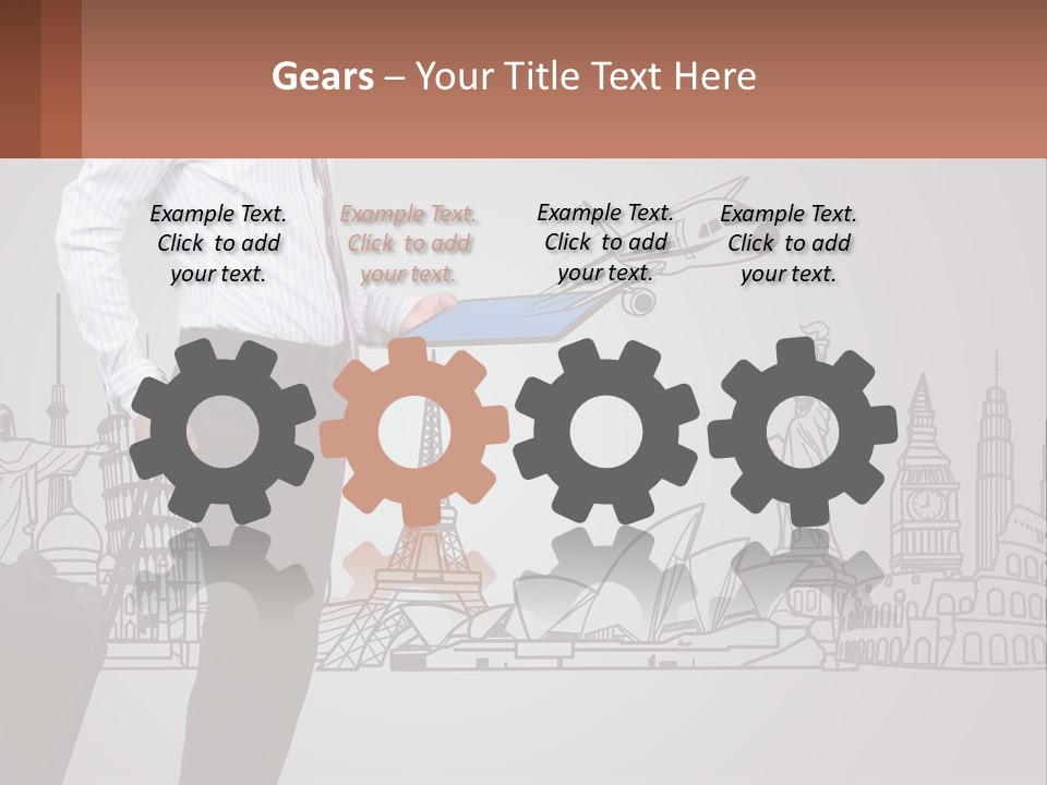 Portrait Coastal Sad PowerPoint Template