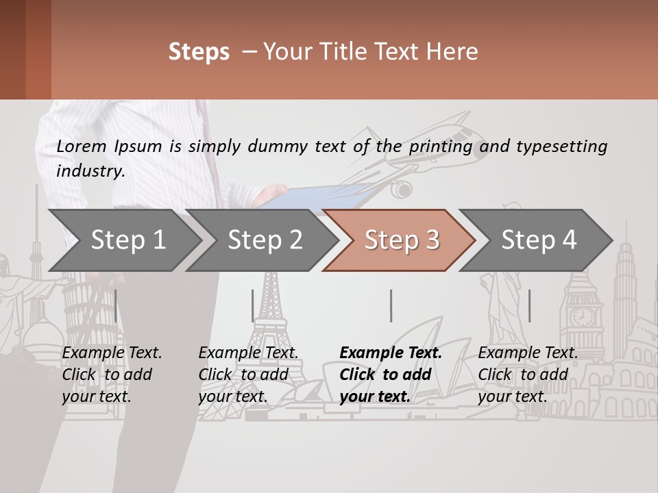 Portrait Coastal Sad PowerPoint Template