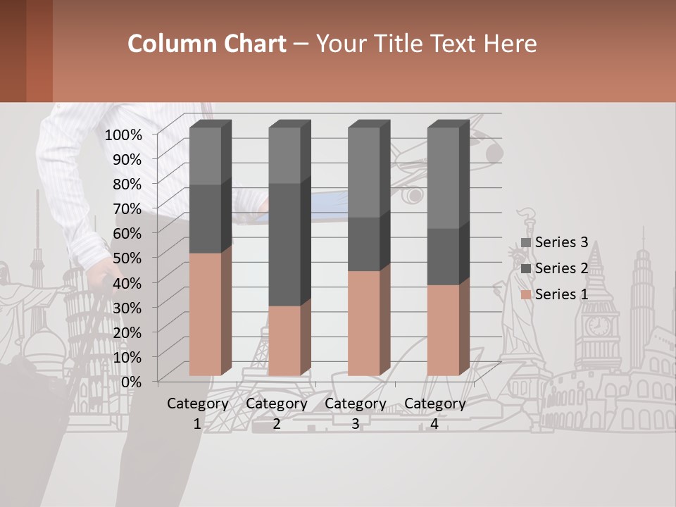 Portrait Coastal Sad PowerPoint Template