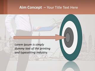 Portrait Coastal Sad PowerPoint Template