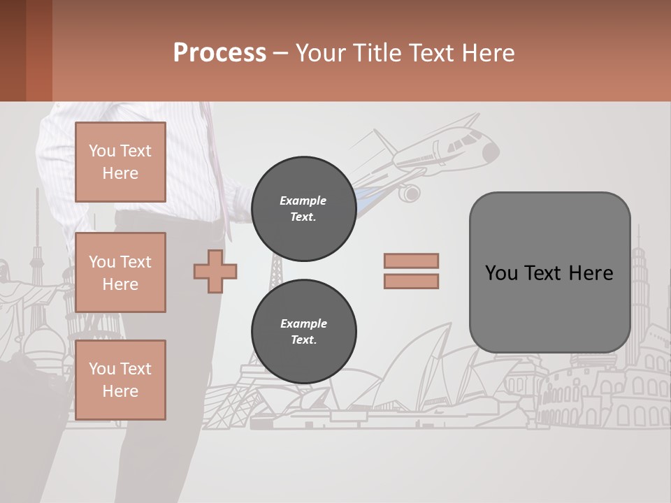 Portrait Coastal Sad PowerPoint Template