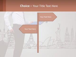Portrait Coastal Sad PowerPoint Template