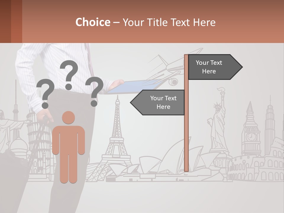 Portrait Coastal Sad PowerPoint Template