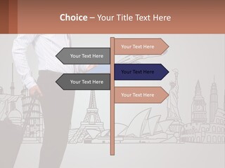 Portrait Coastal Sad PowerPoint Template