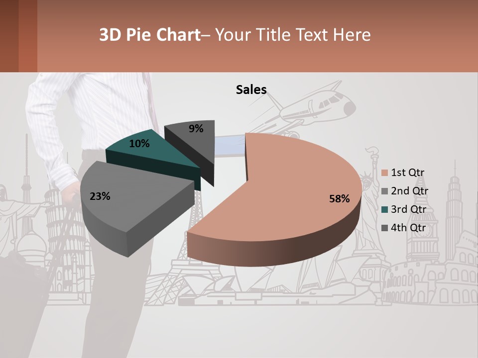Portrait Coastal Sad PowerPoint Template