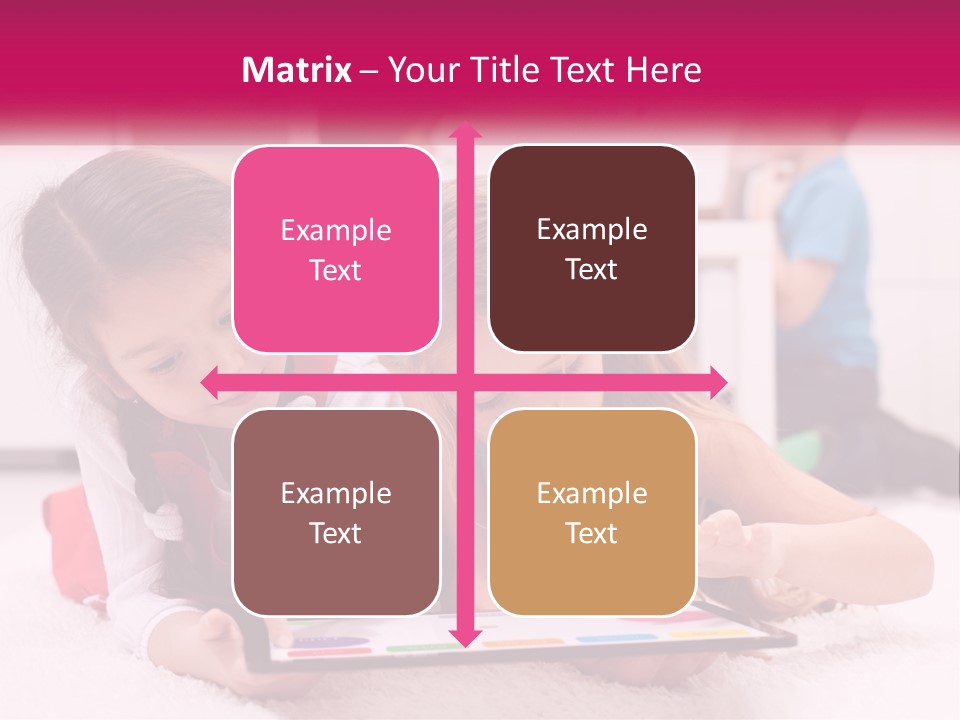 Sunset Sea Senior PowerPoint Template