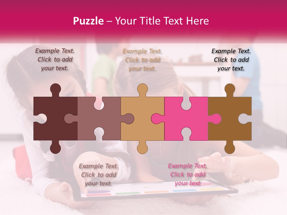 Sunset Sea Senior PowerPoint Template