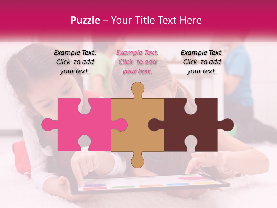 Sunset Sea Senior PowerPoint Template