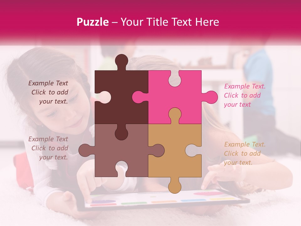 Sunset Sea Senior PowerPoint Template