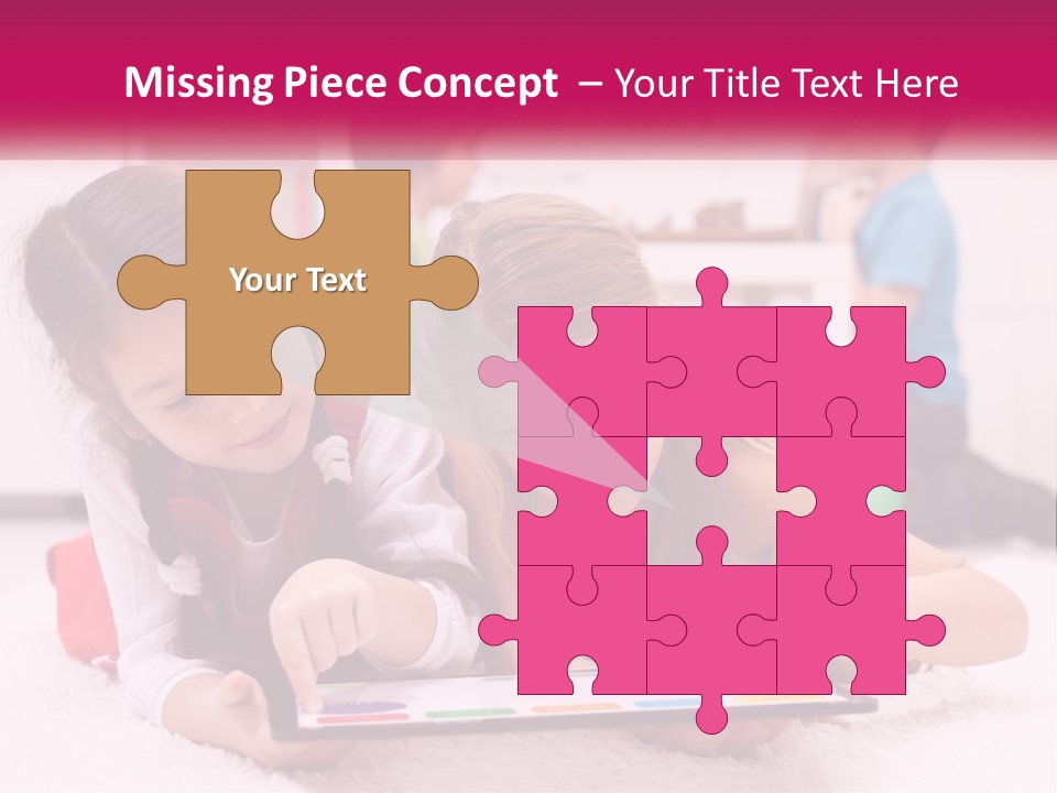 Sunset Sea Senior PowerPoint Template