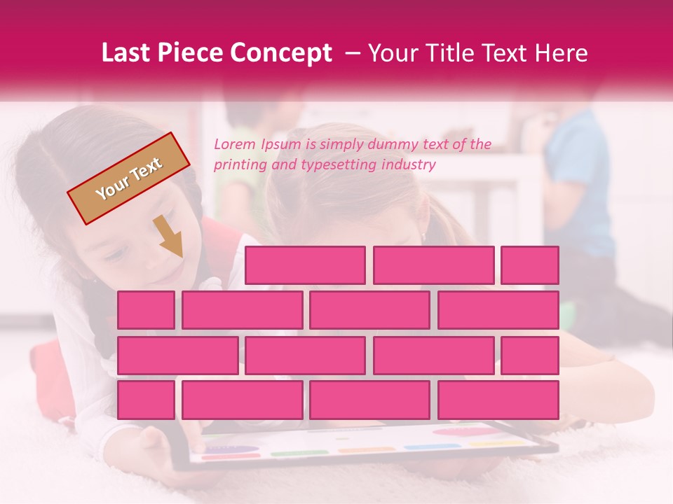 Sunset Sea Senior PowerPoint Template