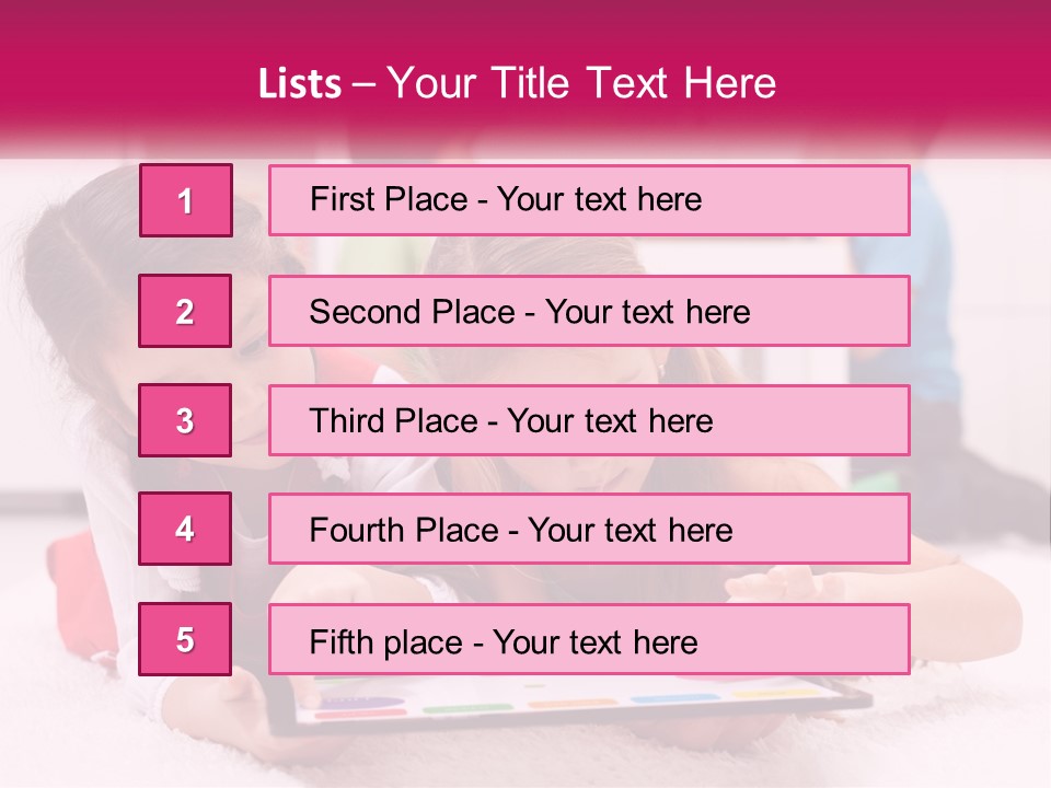 Sunset Sea Senior PowerPoint Template