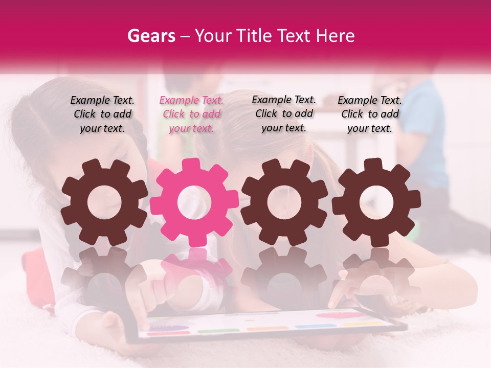 Sunset Sea Senior PowerPoint Template