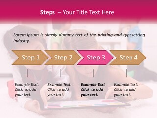 Sunset Sea Senior PowerPoint Template