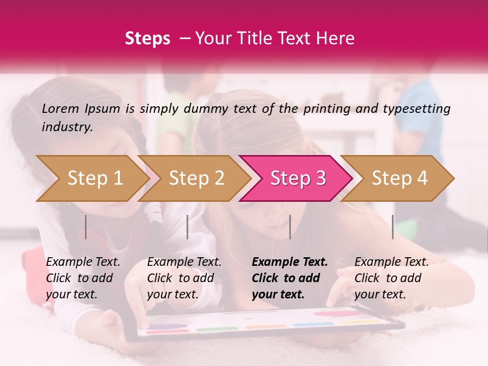 Sunset Sea Senior PowerPoint Template