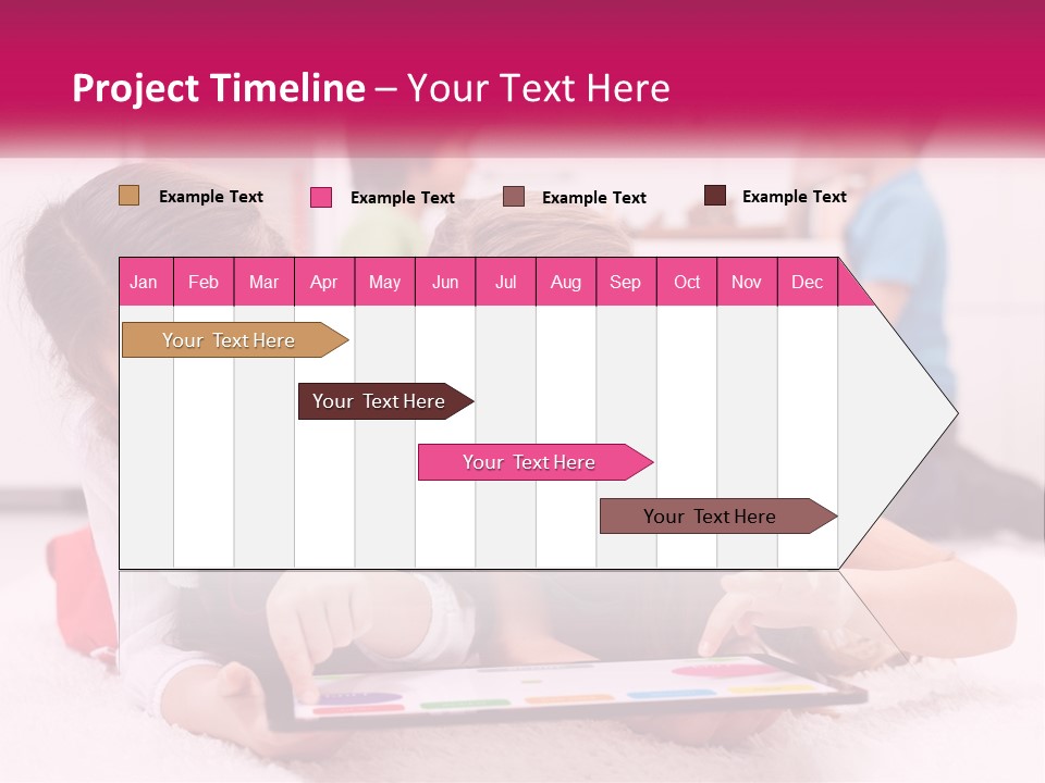 Sunset Sea Senior PowerPoint Template