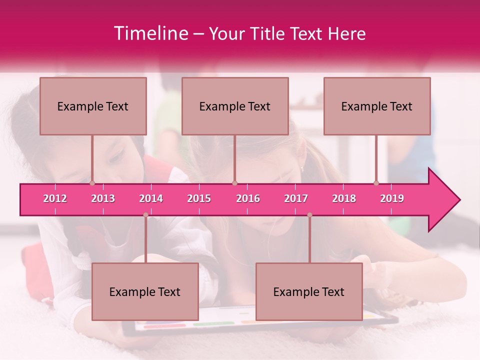 Sunset Sea Senior PowerPoint Template