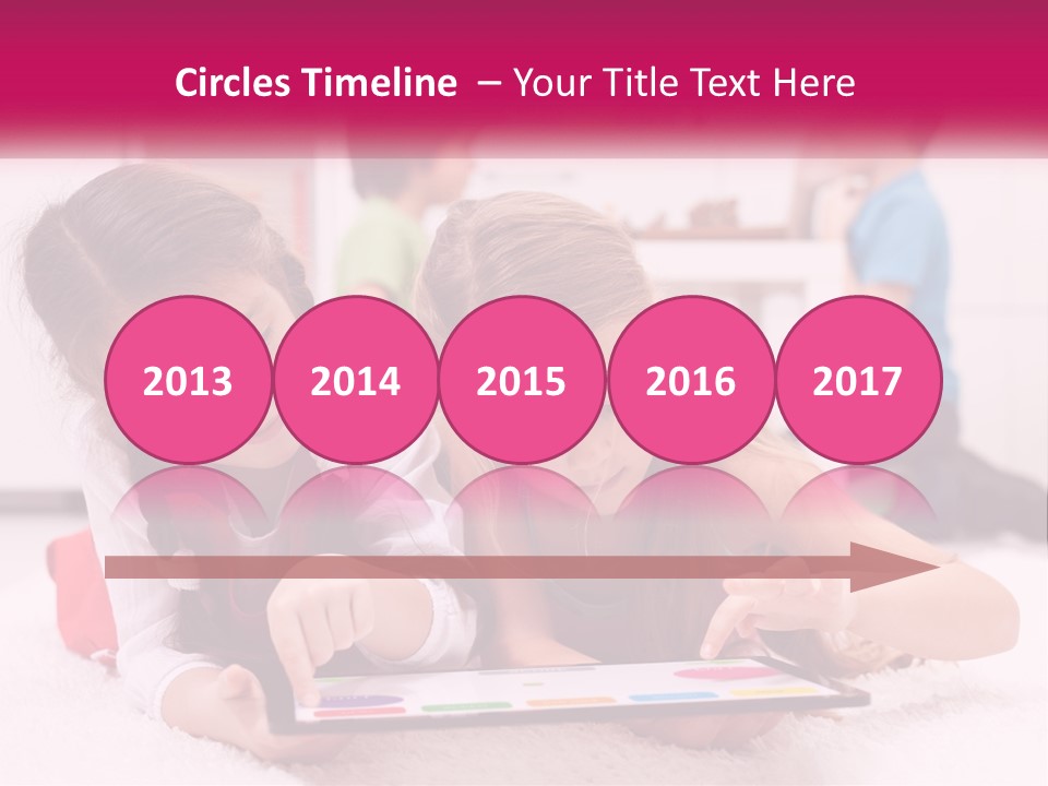 Sunset Sea Senior PowerPoint Template