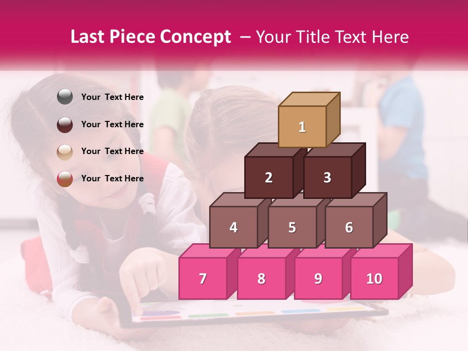 Sunset Sea Senior PowerPoint Template