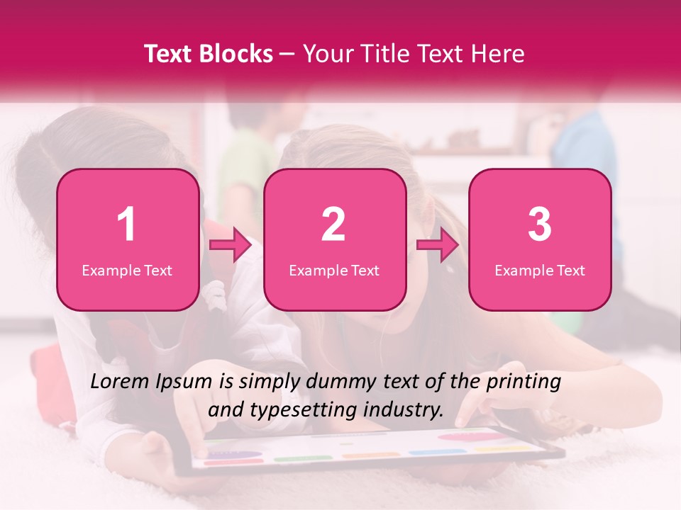 Sunset Sea Senior PowerPoint Template