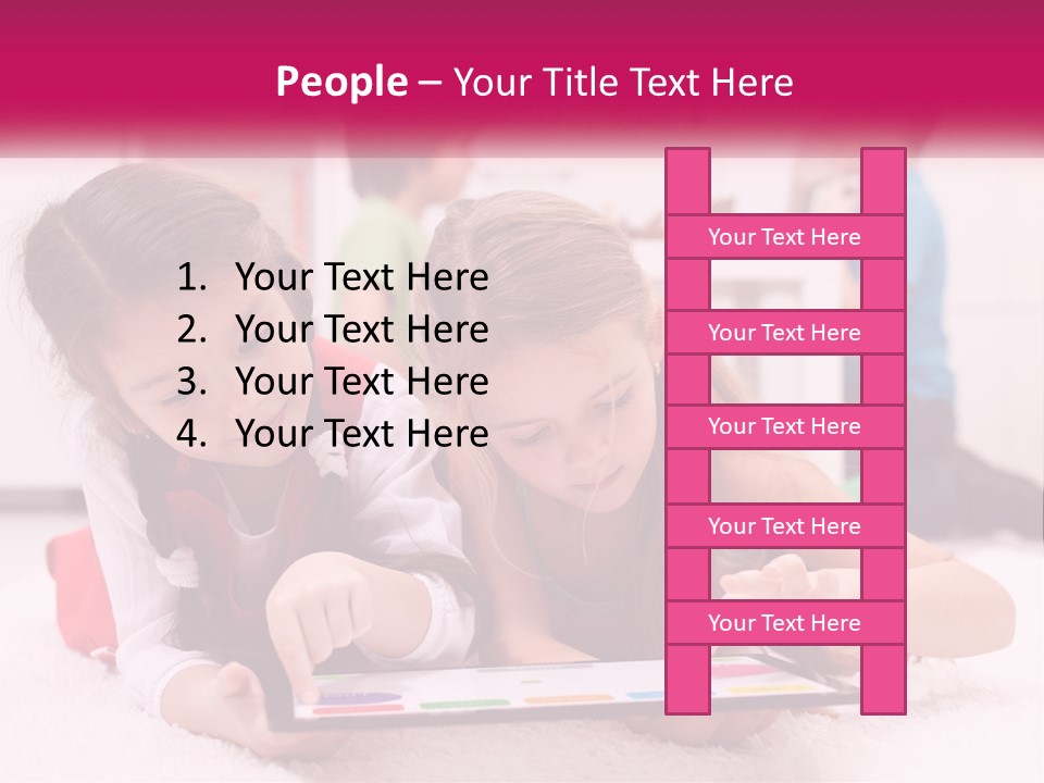 Sunset Sea Senior PowerPoint Template