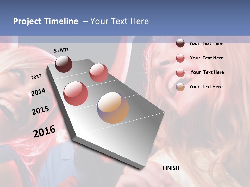 Sunrise Older Wave PowerPoint Template