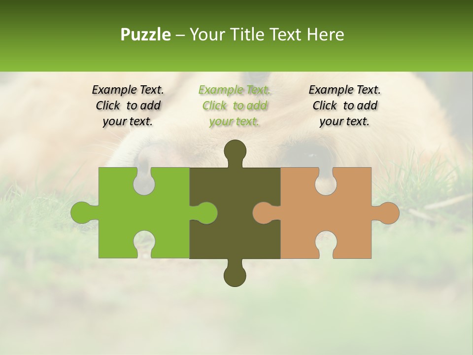 Water Standing Woman PowerPoint Template