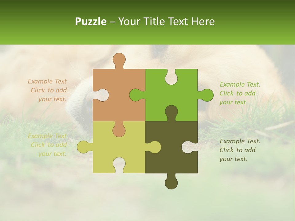 Water Standing Woman PowerPoint Template