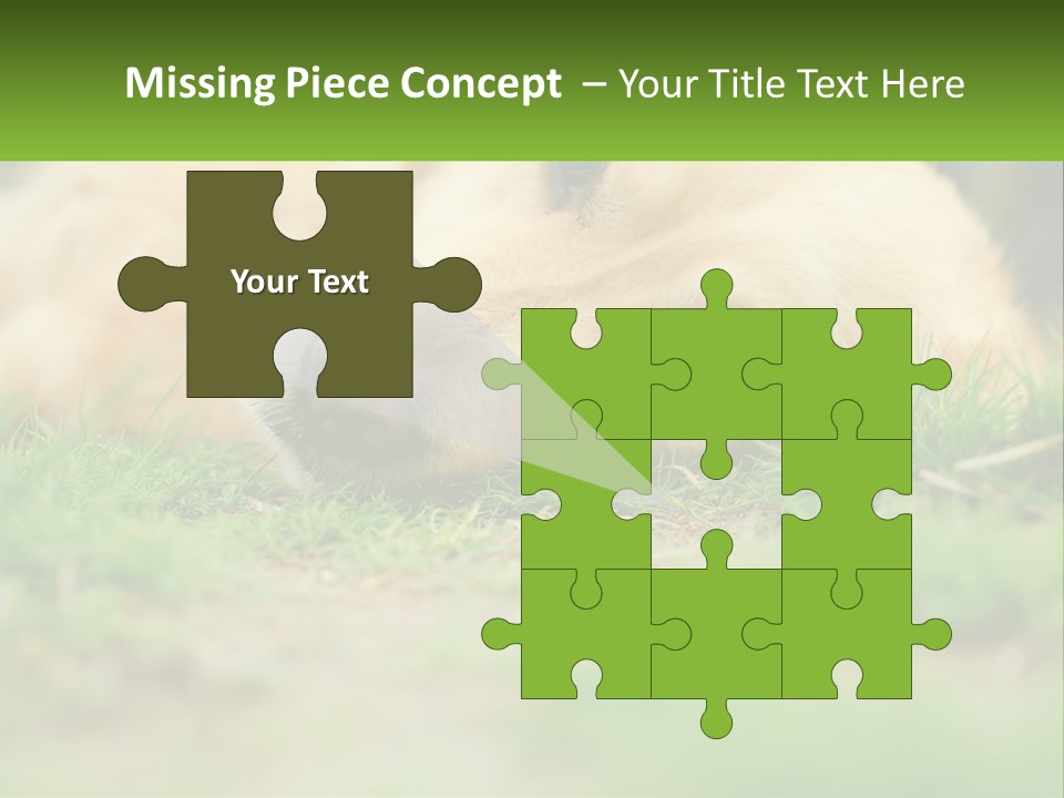 Water Standing Woman PowerPoint Template