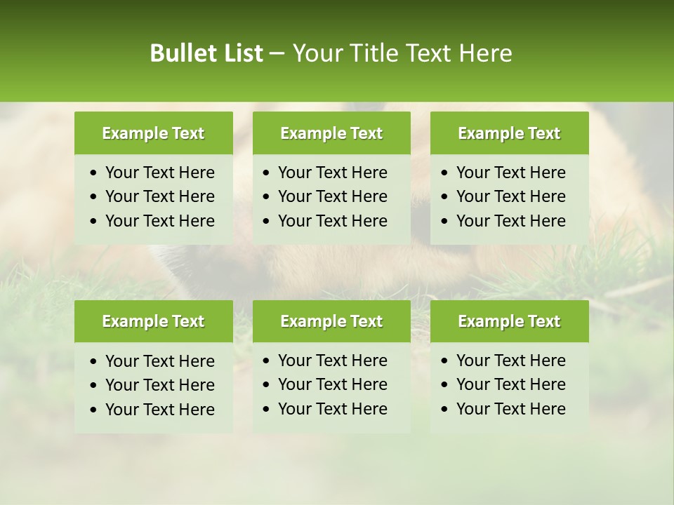 Water Standing Woman PowerPoint Template