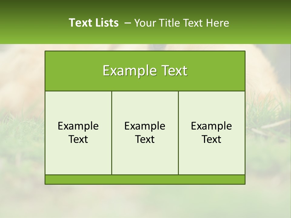 Water Standing Woman PowerPoint Template