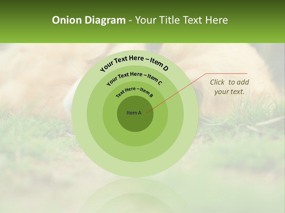 Water Standing Woman PowerPoint Template