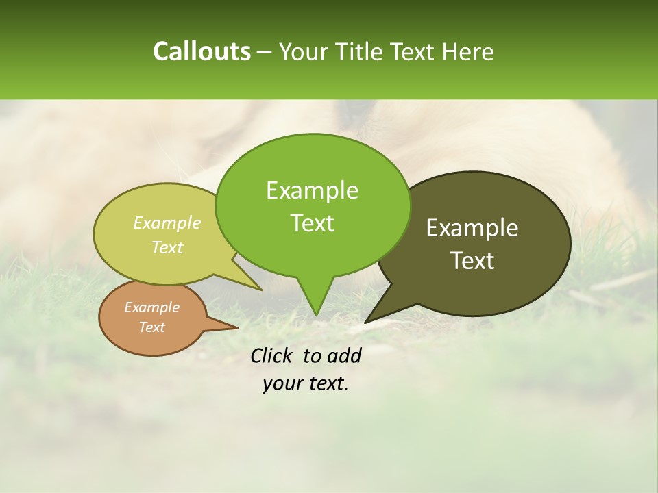 Water Standing Woman PowerPoint Template