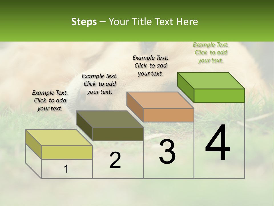 Water Standing Woman PowerPoint Template