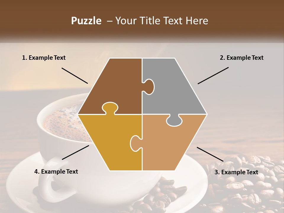 Peaceful Woman Beach PowerPoint Template