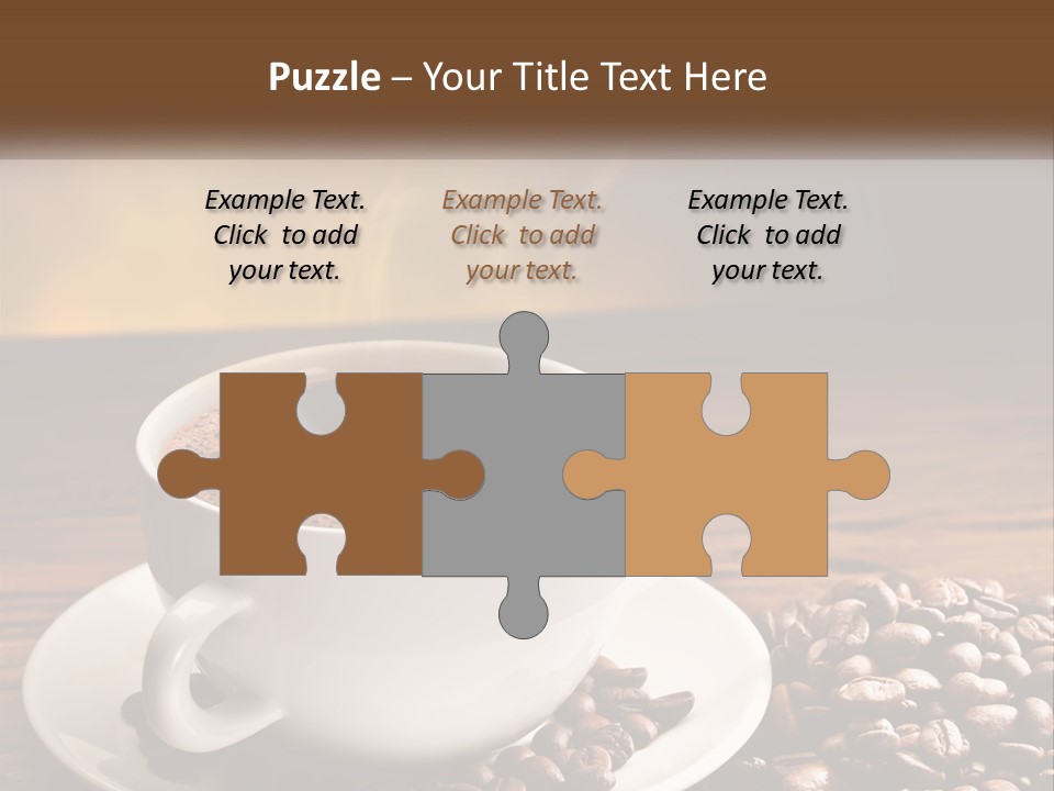 Peaceful Woman Beach PowerPoint Template